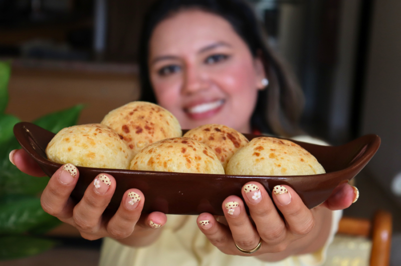 Ingredientes para Pan de Queso Brasileño (Pão de Queijo Tradicional) 🥖✨